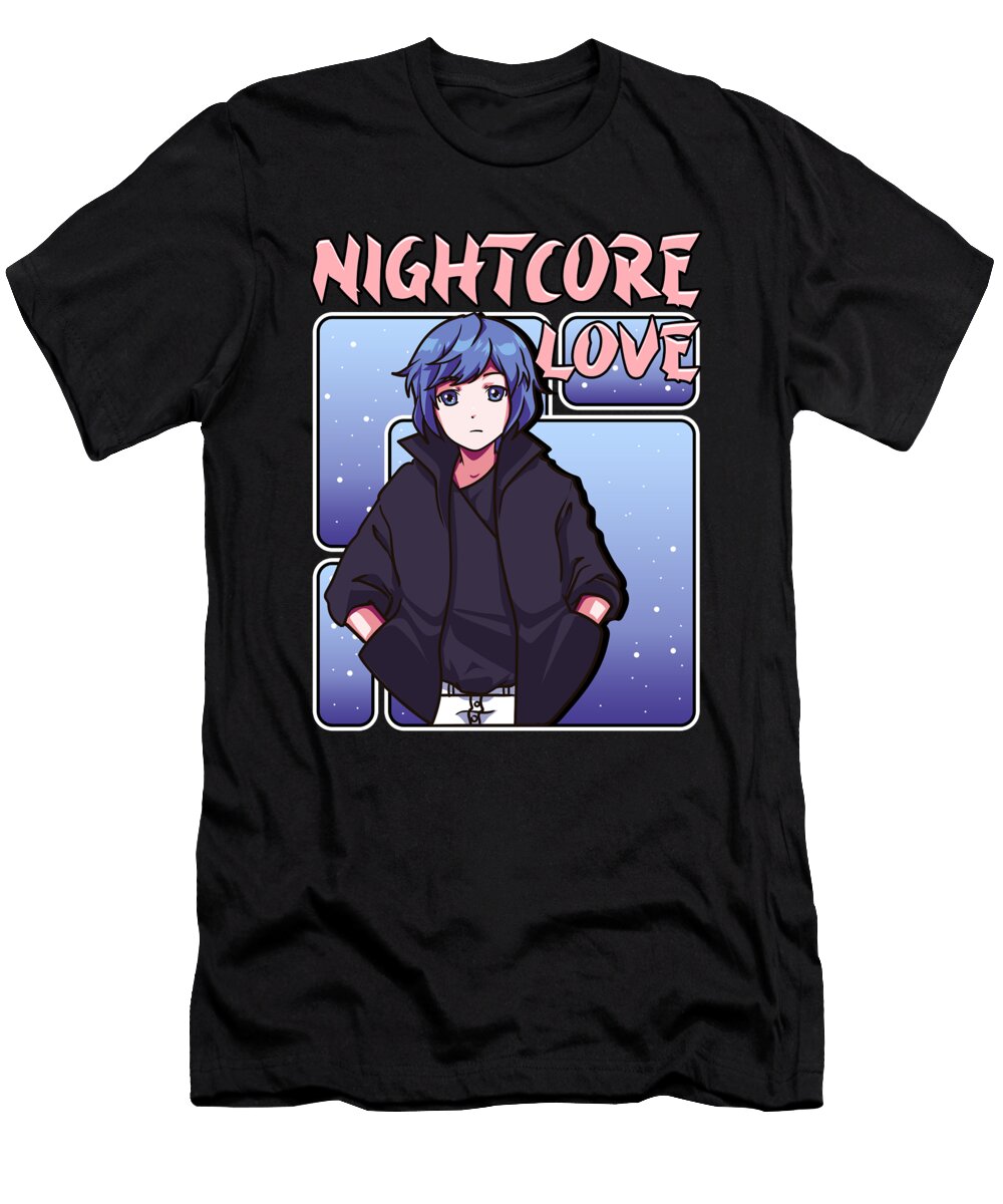 Nightcore Love Japanese Music Anime Aesthetic Edm the Perfect Presents T-Shirt