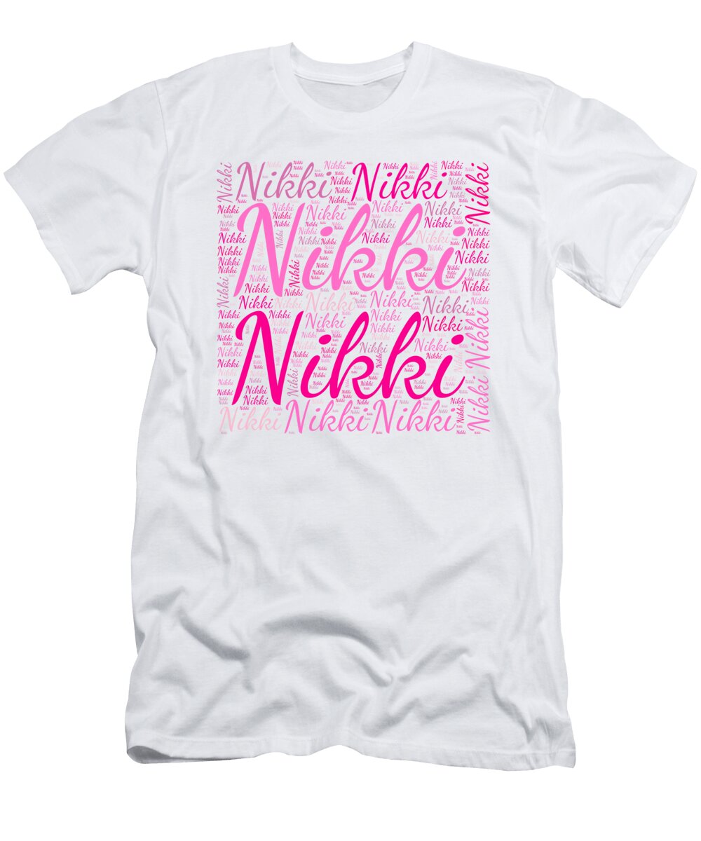 Nikki Names Without Frontiers Vidddie Publyshd T-Shirt