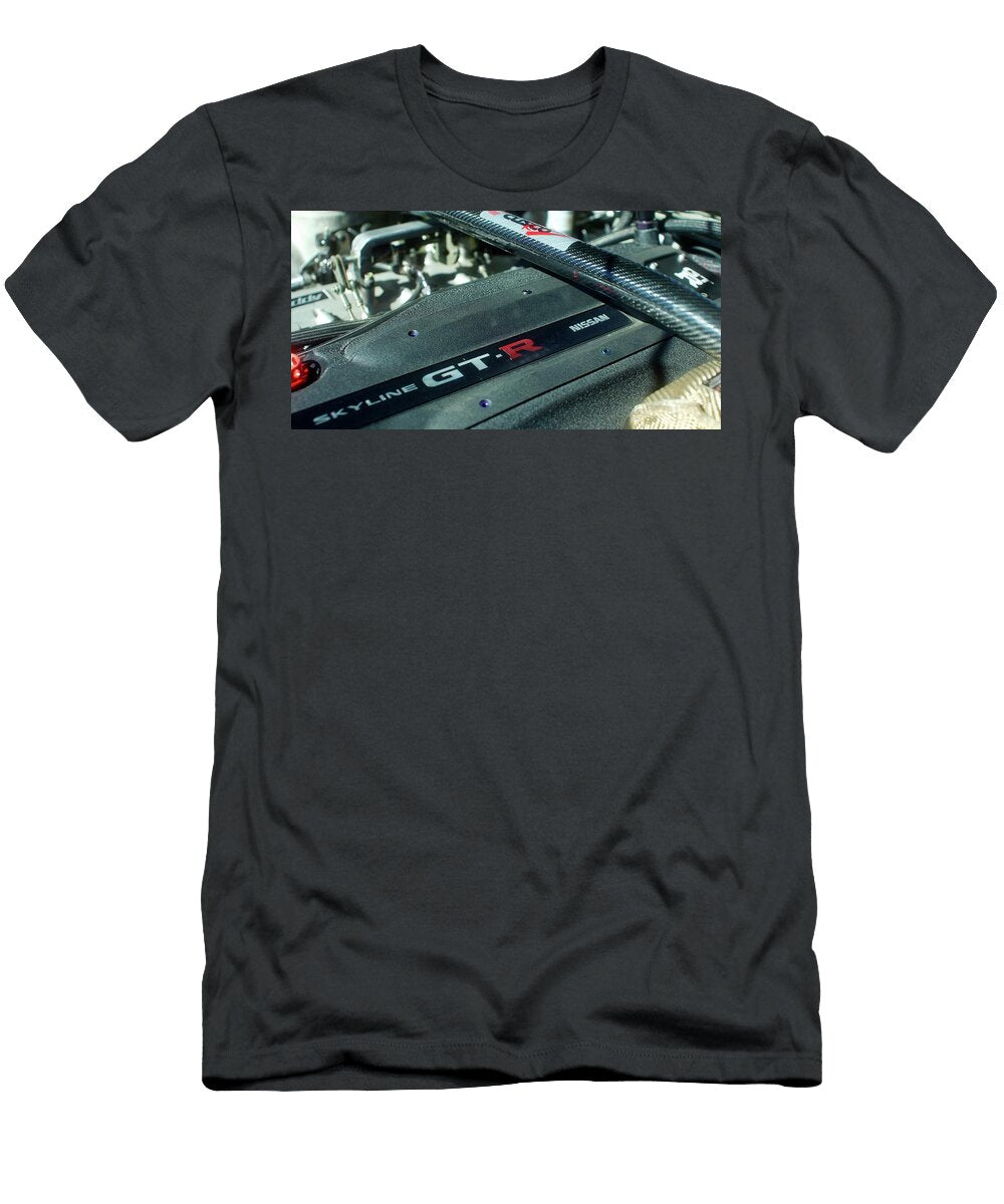Nissan Skyline Gt R Engine Detail Christian Flores T-Shirt