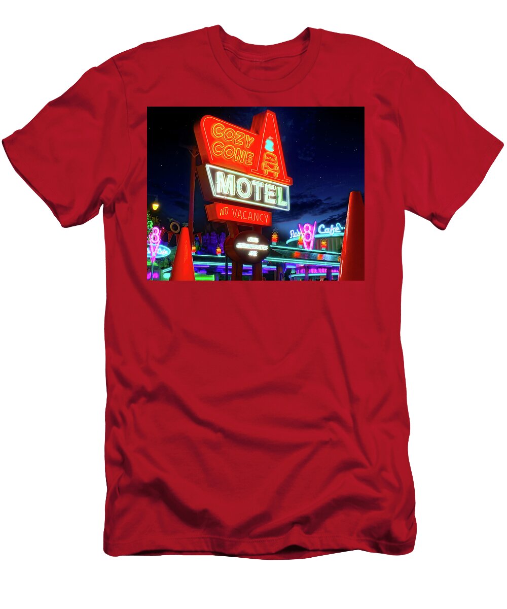 No Vacancy At the Cozy Cone Mark Andrew Thomas T-Shirt