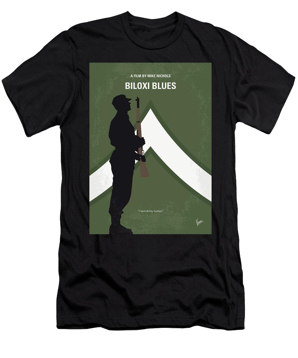 No1095 My Biloxi Blues Minimal Movie Poster Chungkong Art T-Shirt