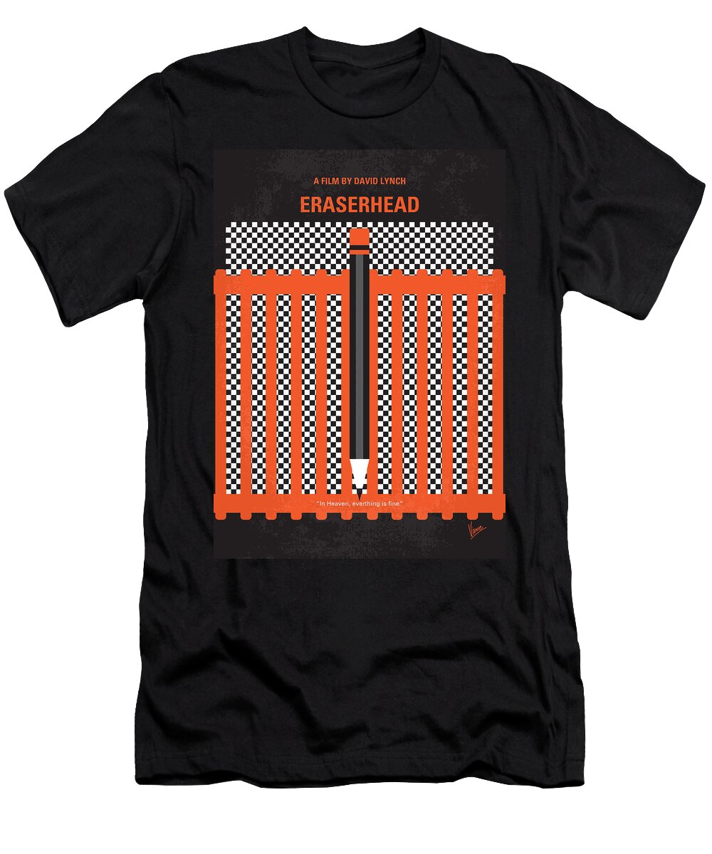 No414 My Eraserhead Minimal Movie Poster Chungkong Art T-Shirt
