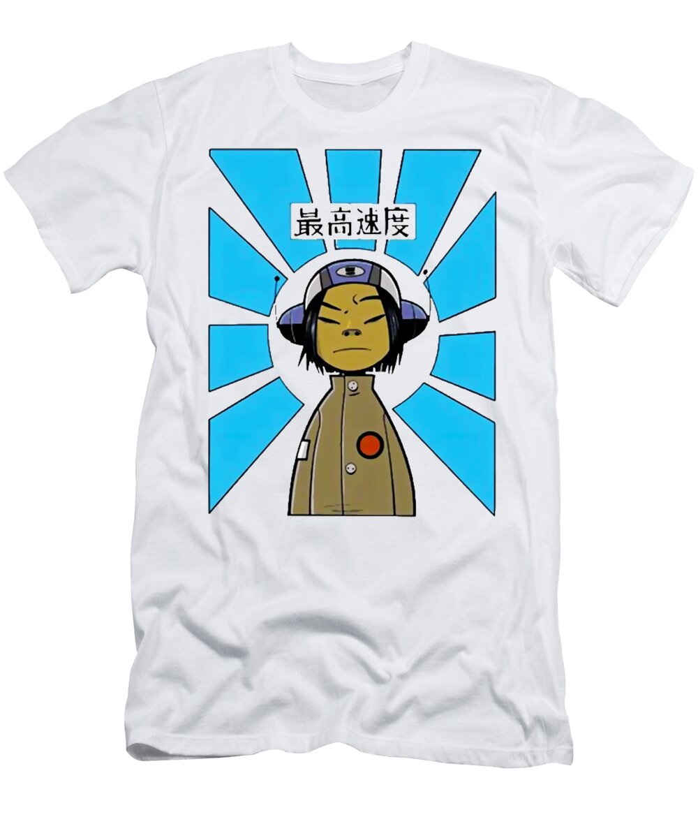 Noodle Gorillaz Gregory L Kennedy T-Shirt