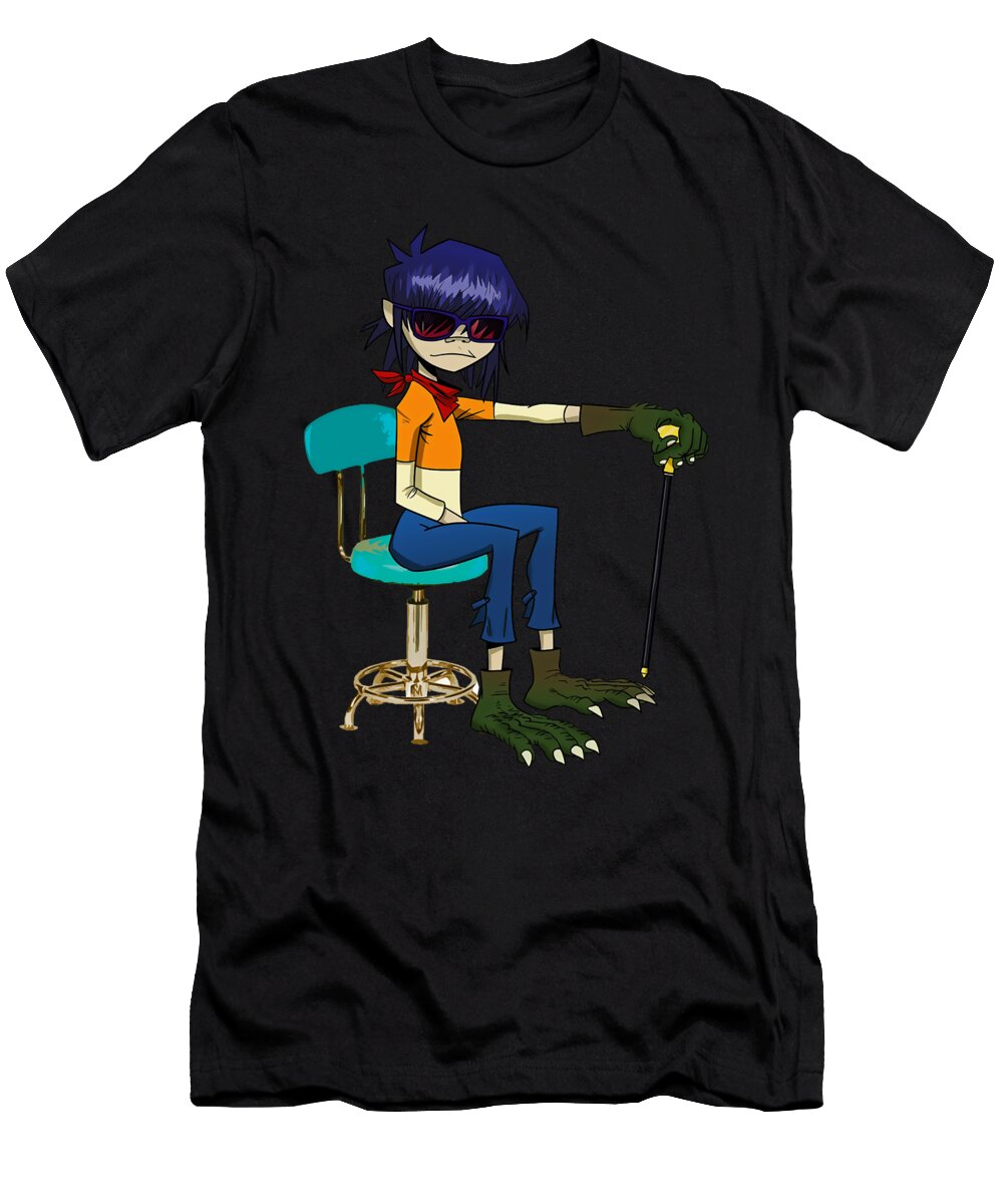 Noodle Gorillaz Jordy Walls T-Shirt