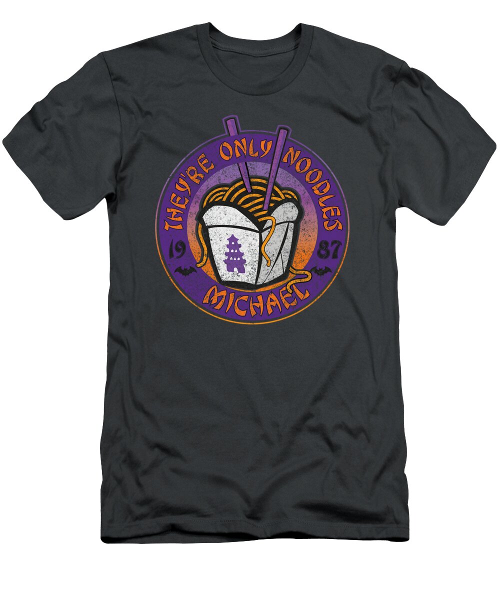 Noodles Not Worms Retro 1987 Halloween Special Vampire Eden Aidy T-Shirt