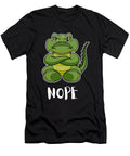 Nope Alligator Funny Lazy Crocodile Maximus Designs T-Shirt
