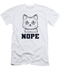 Nope Cat Daddy Cat Mom Cat Lovers Cat Girlfriend Funny Cat Graphics Lab T-Shirt