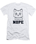 Nope Cat Daddy Cat Mom Cat Lovers Cat Girlfriend Funny Cat Marco Rothe T-Shirt