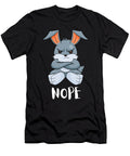 Nope Funny Lazy Rabbit Maximus Designs T-Shirt