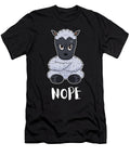 Nope Lamb I Funny Lazy Sheep Maximus Designs T-Shirt