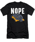 Nope Lazy Dachshund Funny Sausage Dog Lover Yah Lishr T-Shirt