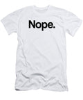 Nope Minimal Modern Typography Print Studio Grafiikka T-Shirt