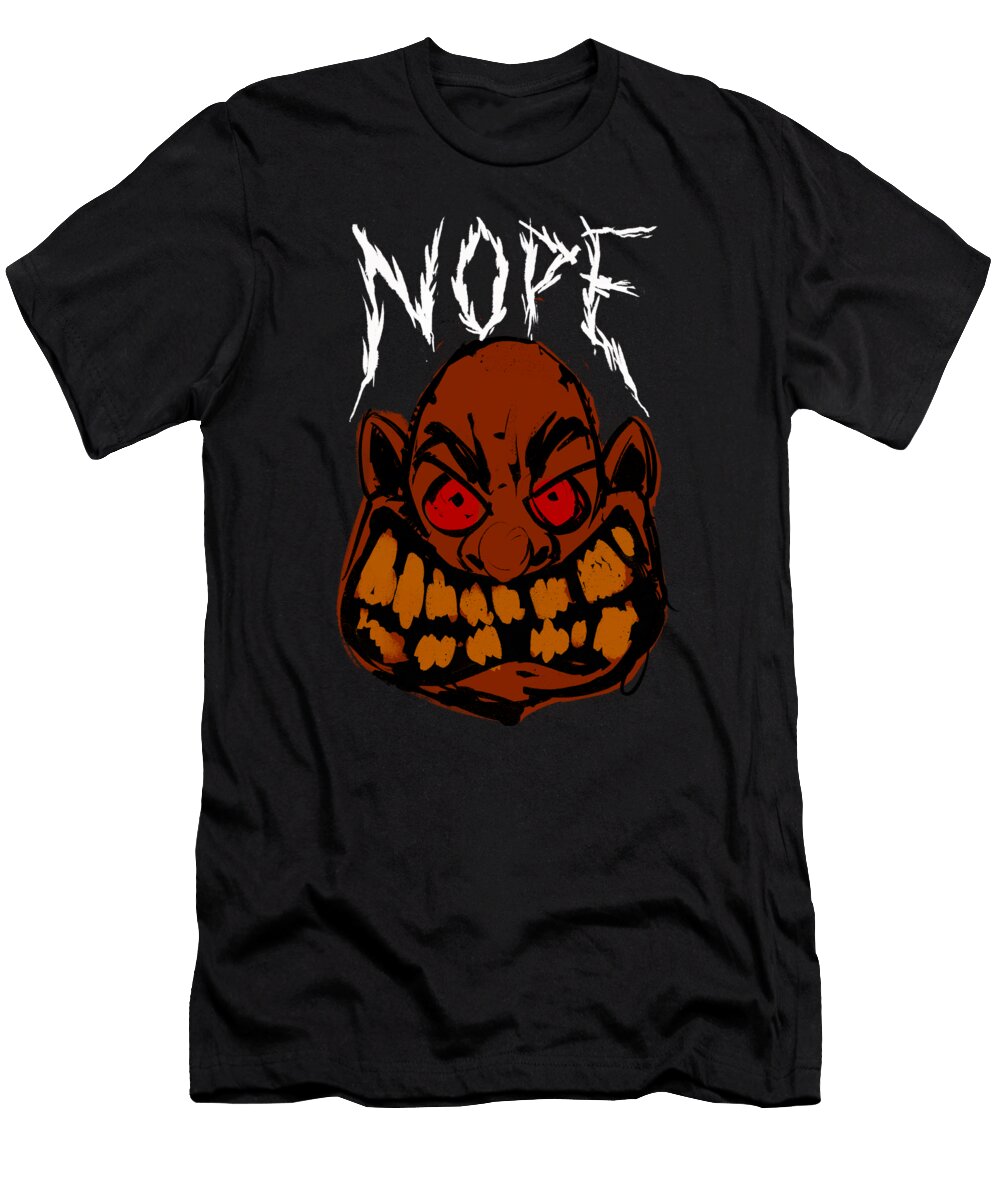 Nope Monster Head Abdul Jamil T-Shirt