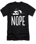 Nope Not Today Funny Lazy Sleeping Panda Noirty Designs T-Shirt
