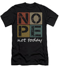 Nope Not Today Funny Sayings Vintage Graphic 1 T-Shirt