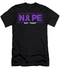 Nope Not Today Hodgkins Lymphoma Survivor Purple Ribbon Dhbubble T-Shirt