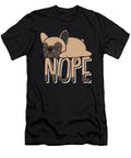 Nope Not Today Lazy Mood Sleepy Dog Steven Zimmer T-Shirt