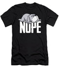 Nope Not Today Sleeping Dog Lazy Mood Steven Zimmer T-Shirt