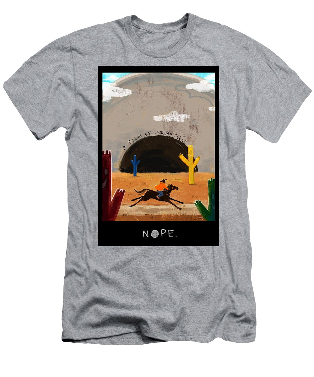 Nope Poster Cloudy T-Shirt