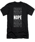 Nope Schwarzweiss T-Shirt