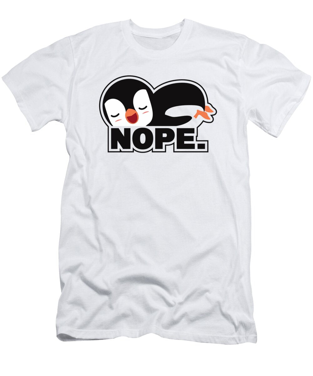 Nope Sea Bird King Emperor Penguin Lover Penguin Graphics Lab T-Shirt