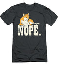 Nope Shiba Inu Cute Japanese Pet Dog Akita Doge Meme Alessh Meer T-Shirt
