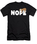 Nope Sloth Lazy Spirit Animal Gift Idea Haselshirt T-Shirt