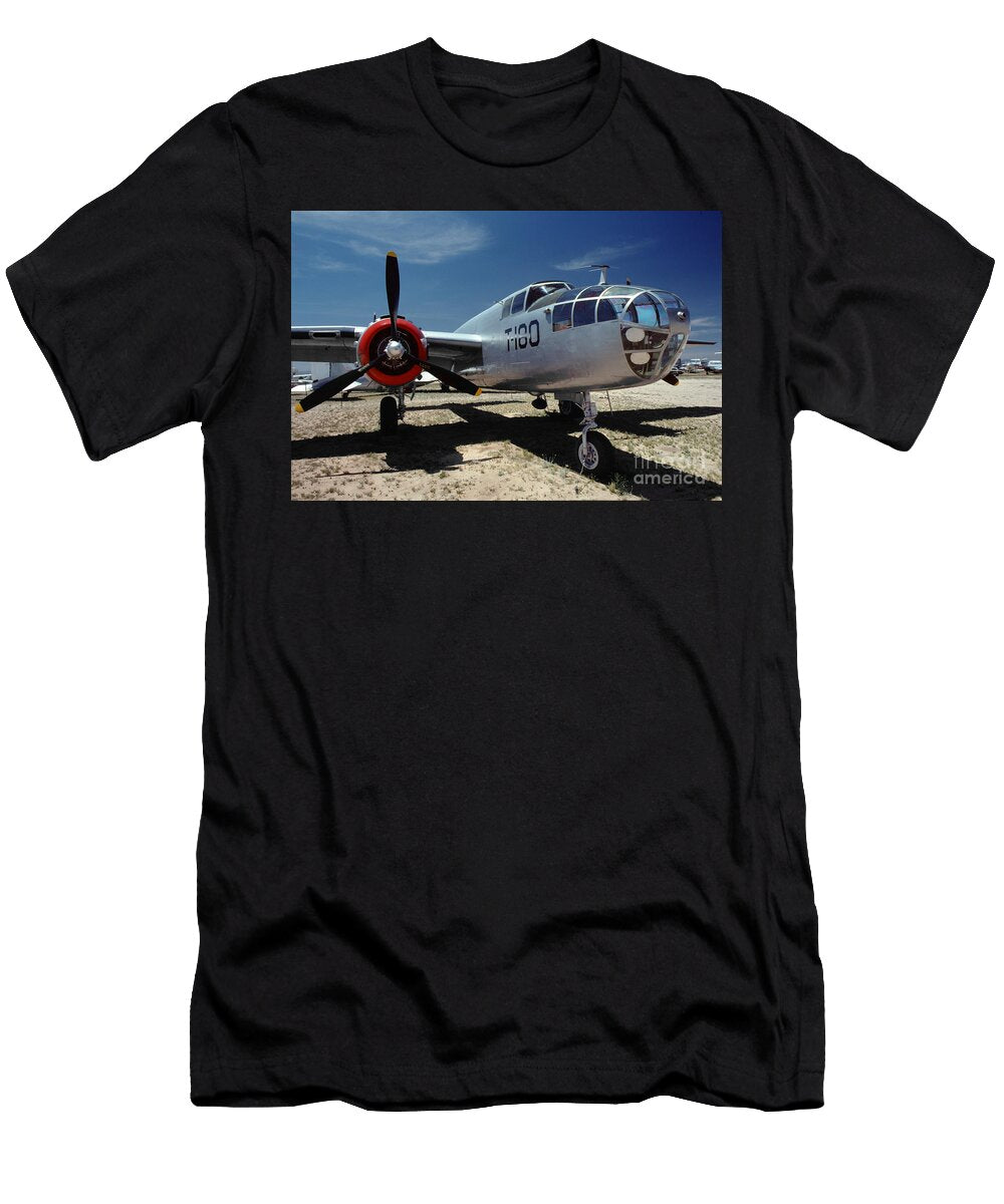 North American B 25j in Pima Tucson Wernher Krutein T-Shirt