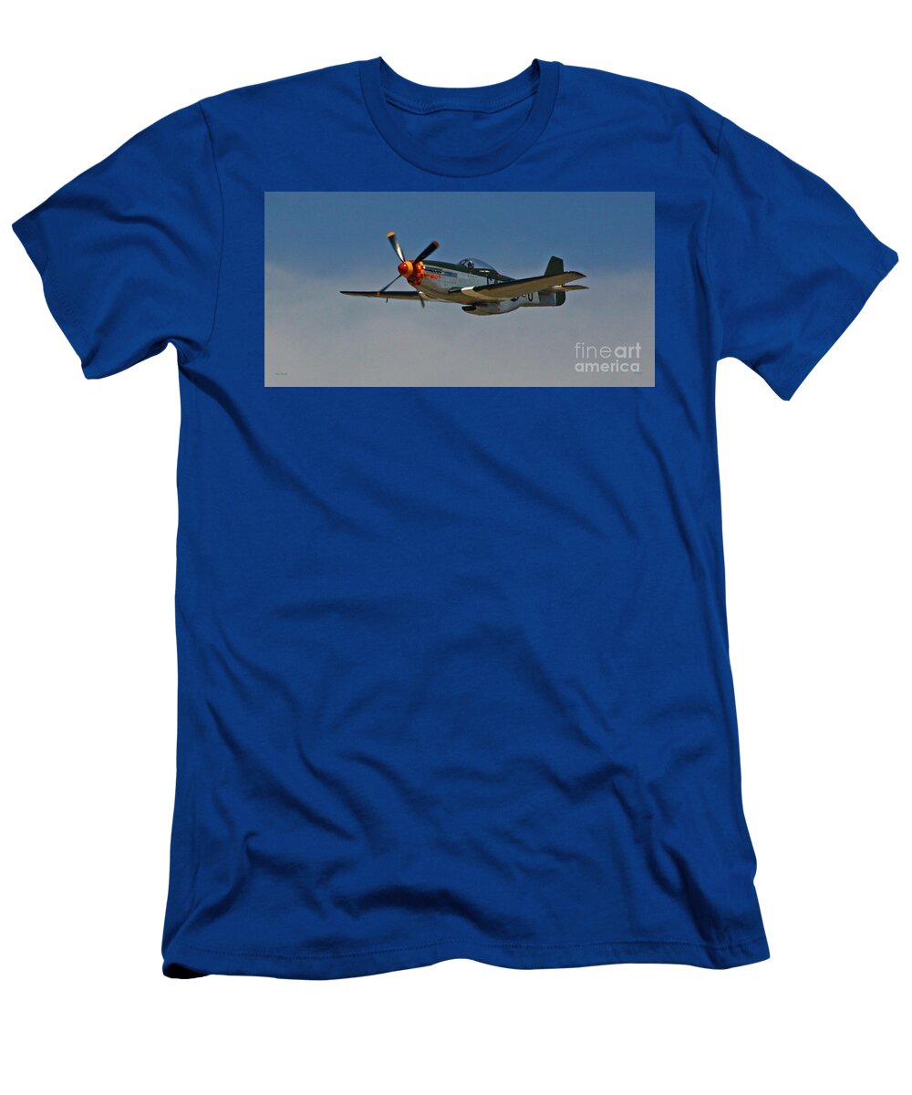 North American P 51d Mustang Aka Wee Willy Ii Kenny Bosak T-Shirt