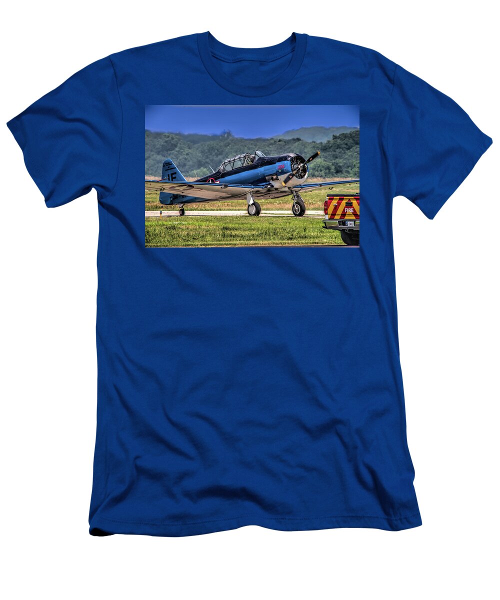North American T 6 Texan V6 John Straton T-Shirt