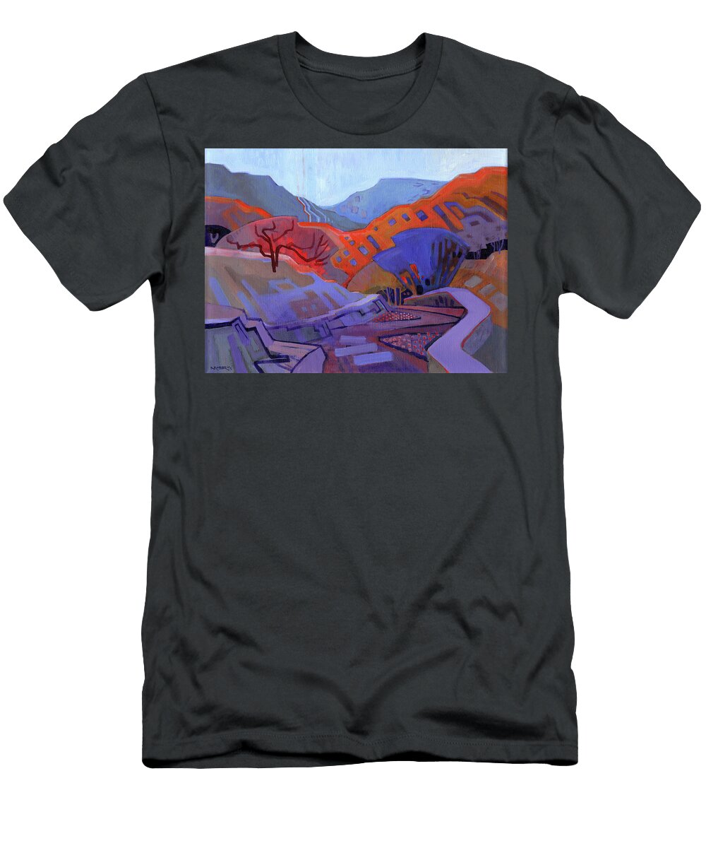 North Peak Poppies Nancy Roberts T-Shirt