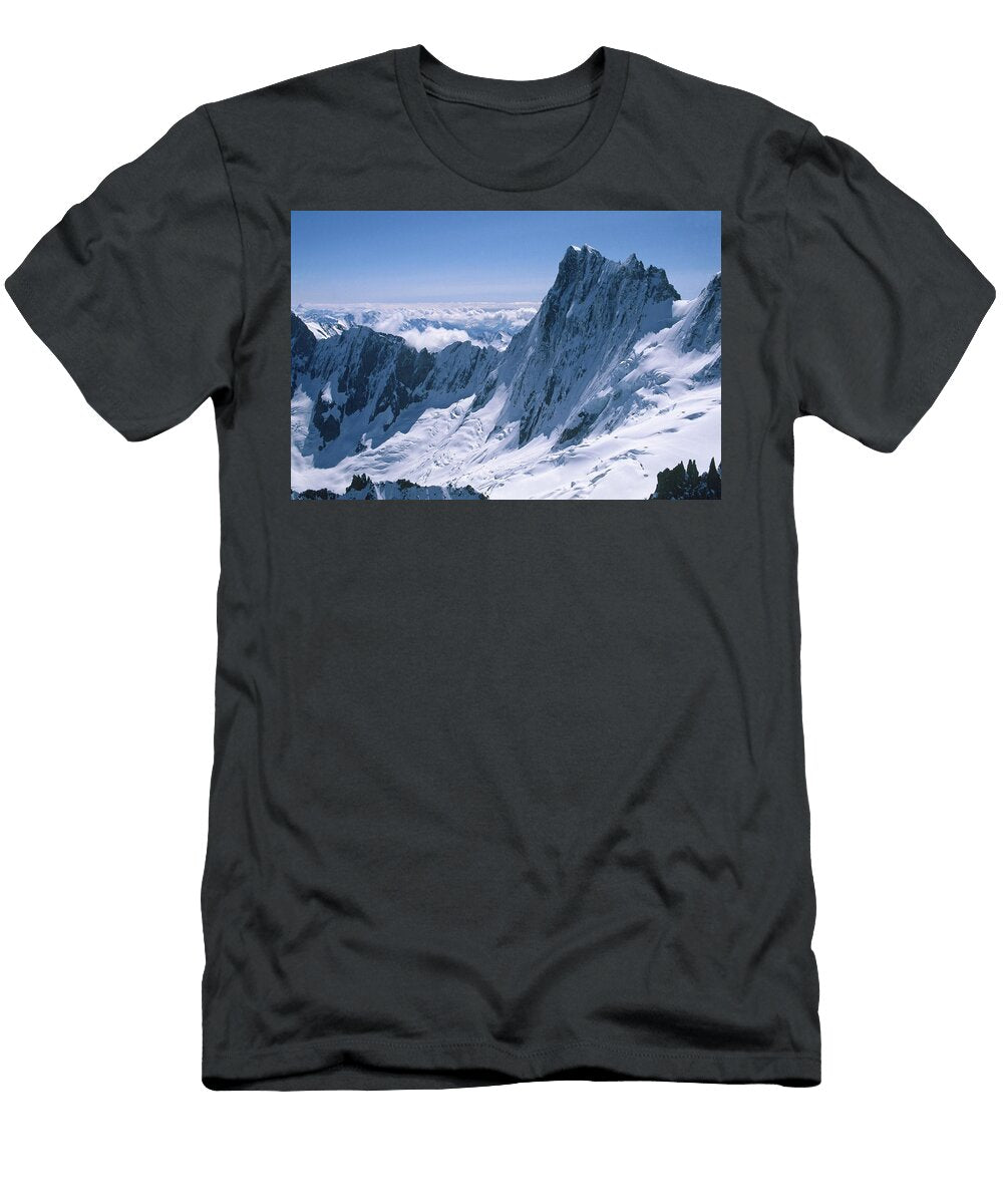 Northern Face of Grandes Jorasses Mario Colonel T-Shirt