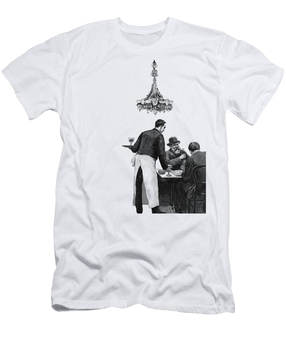 Nostalgic Parisian Cafe Madame Memento T-Shirt