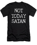 Not Today Satan Jesus Sarcastic Antonio Piscicelli T-Shirt