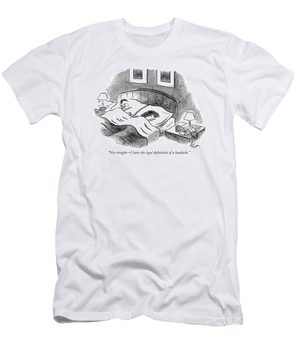 Not Tonight I Have the Legal Definition Frank Cotha T-Shirt