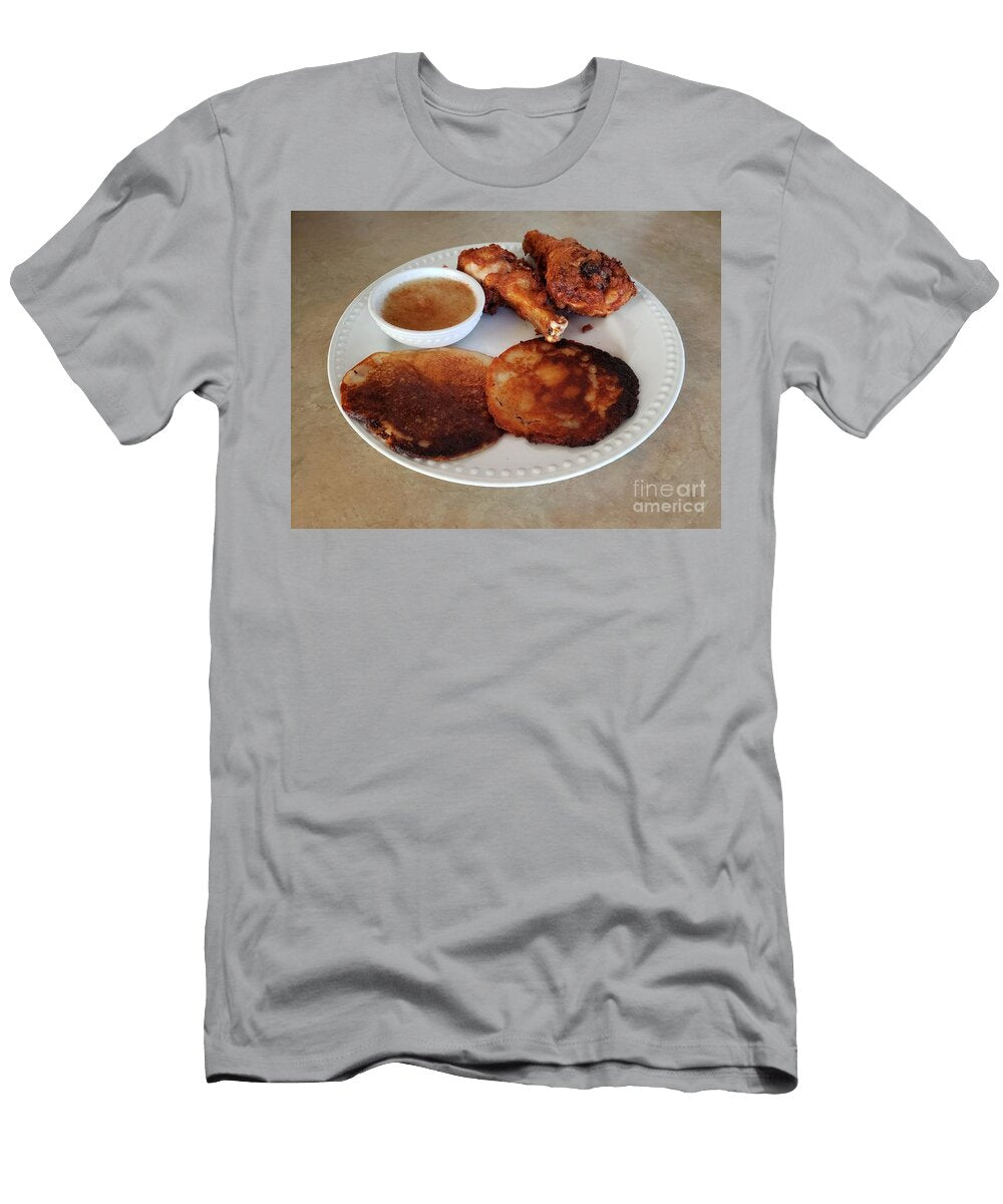 Not Your Babcias Beer and Potatoe Pancake Batter Fried Chicken with Potatoe Pancakes Albert Podgurski T-Shirt