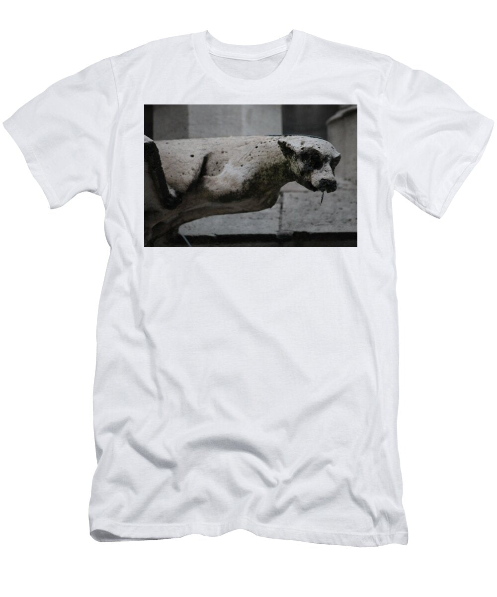 Notre Dame Bat Gargoyle Christopher Kirby T-Shirt