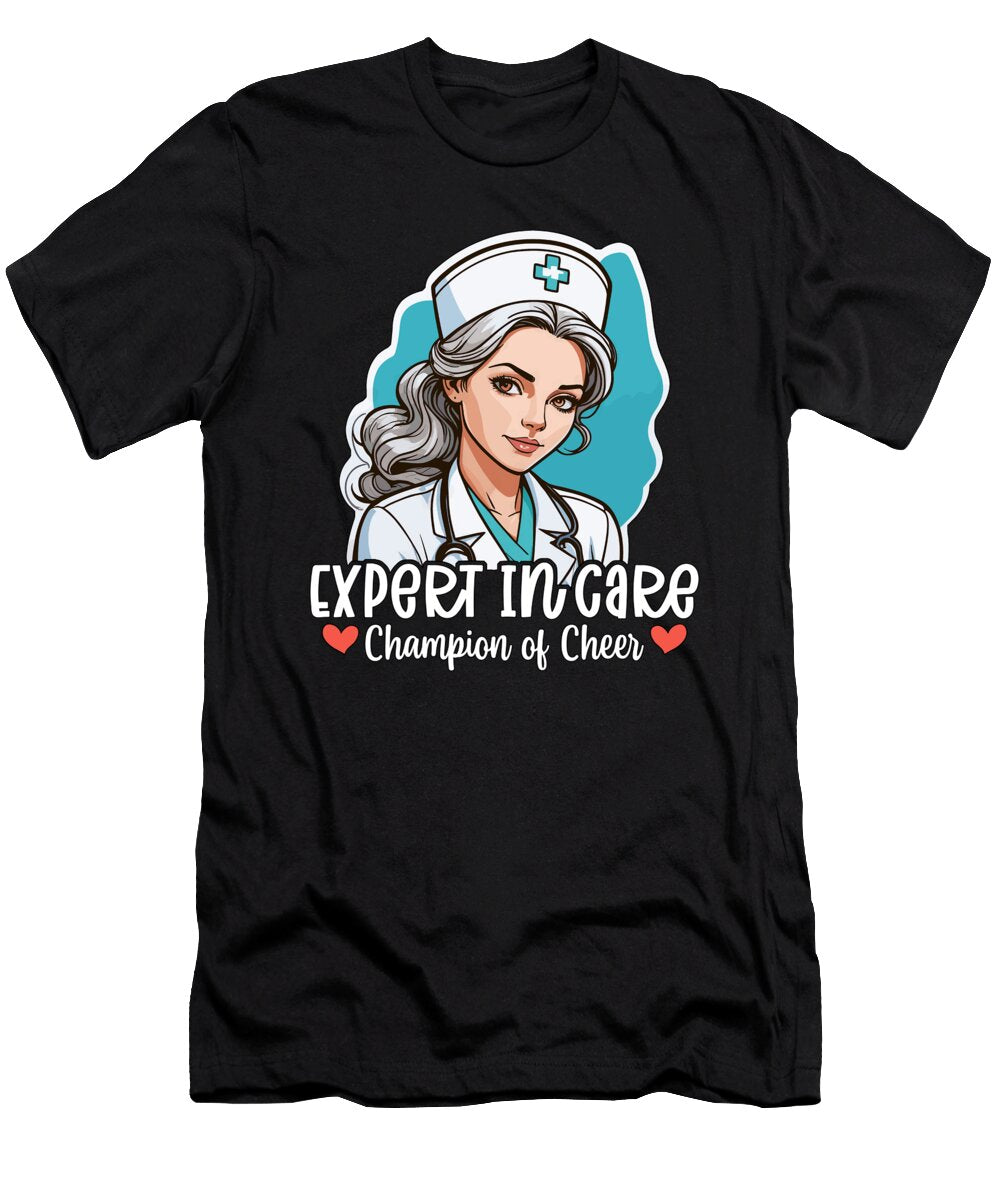 Nurse Practitioner Expert in Care Medical Nursing Tshirtconcepts Marvin Poppe T-Shirt