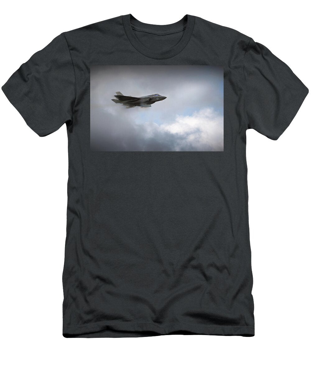 Oceana Air Show F 35 Clouds Norma Brandsberg T-Shirt