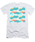 Oceanic Wave Pattern for Ocean Sea Lovers Colorful Haritha Sree T-Shirt