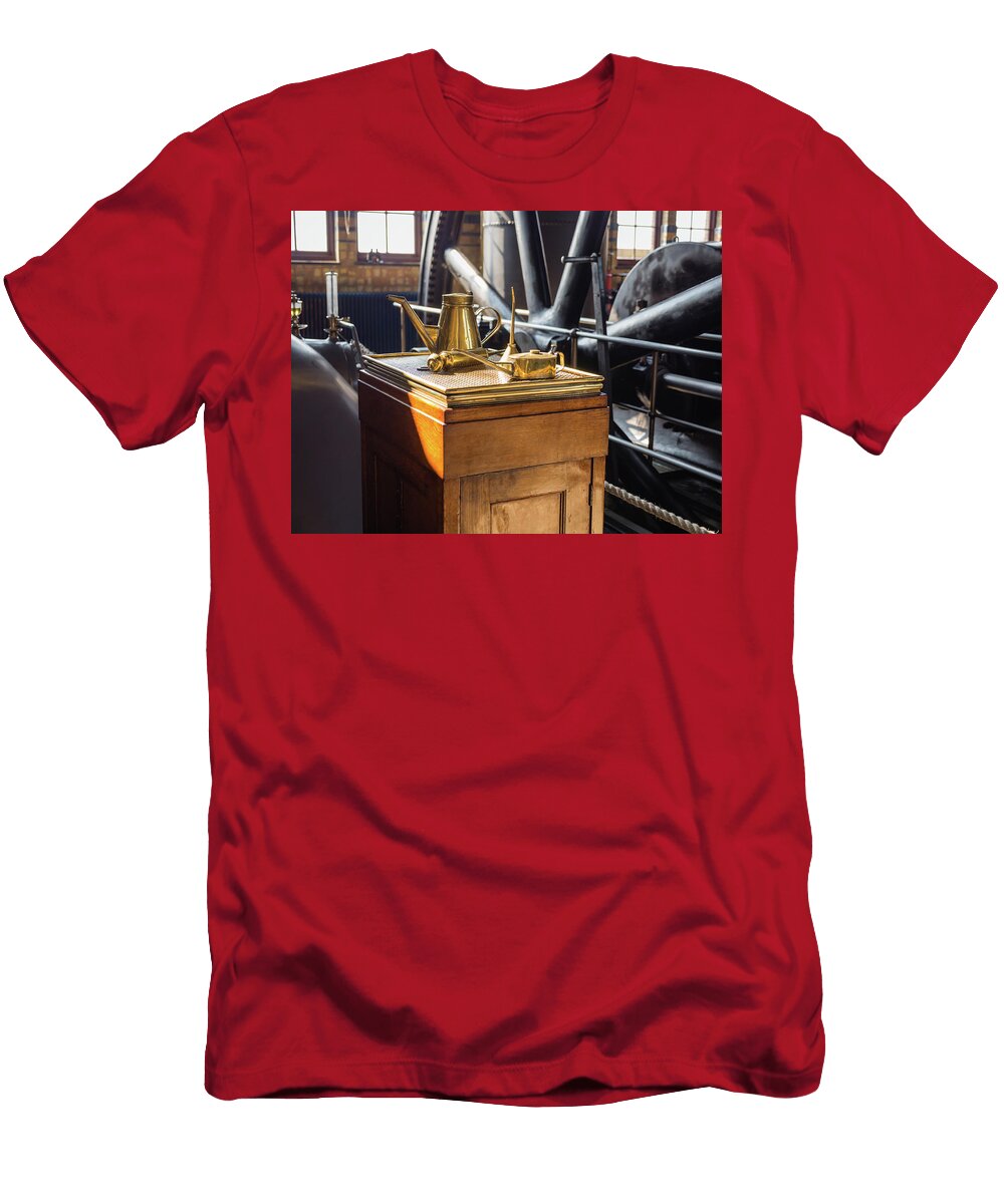 Oil Can Used in a Machine Room of Pumping Station Tosca Weijers T-Shirt