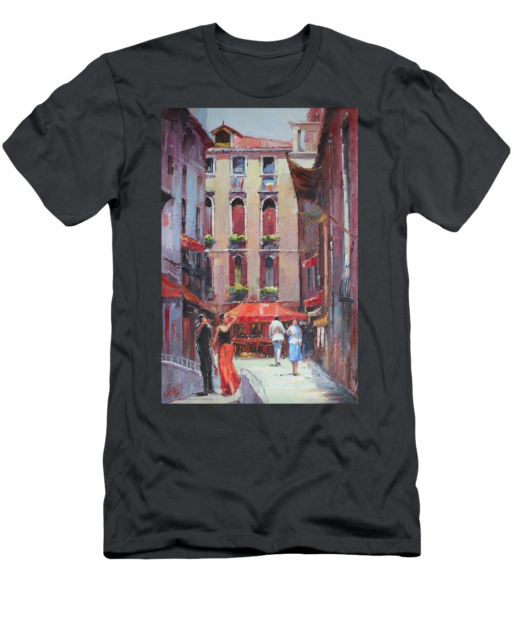 Oil Msc 043 Mario Sergio Calzi T-Shirt