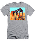 Oil Pump Painterly Wingsdomain Art and Photography T-Shirt