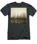 Oil Refinery Reflection in Fog Yo Pedro T-Shirt