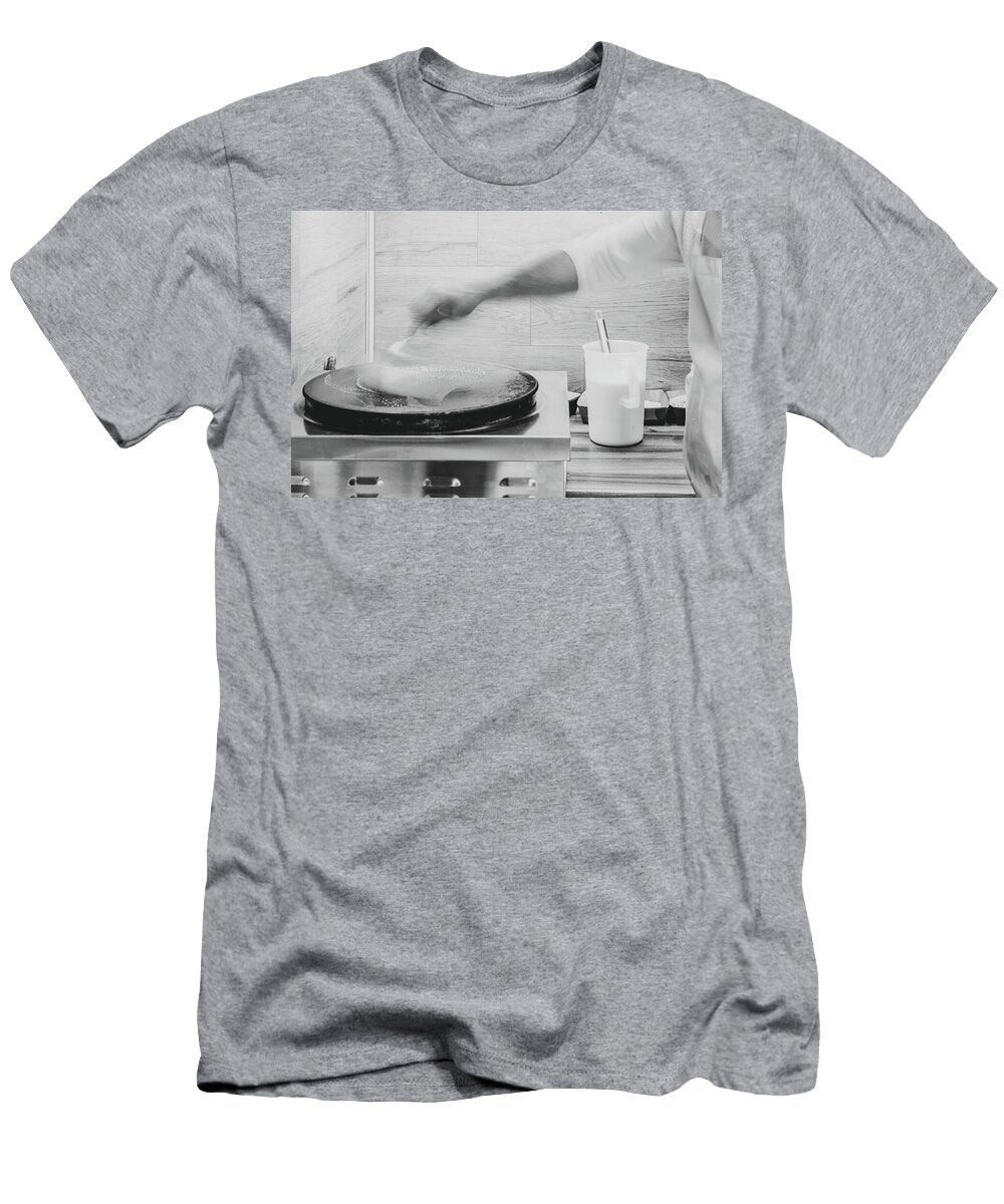 Oiling the Plate Hugh Warren T-Shirt