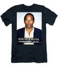 Oj Simpson Mug Shot 1994 Vertical Color Tony Rubino T-Shirt