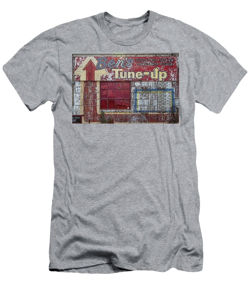 Old Automotive Sign John Haldane T-Shirt
