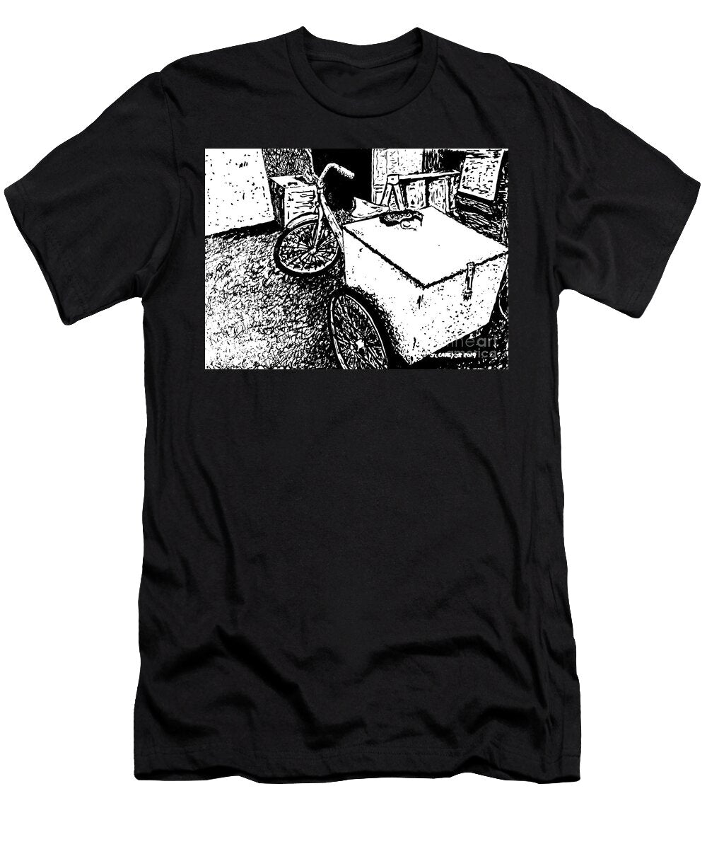 Old Bike At Ford Sterling Axle J L Carey Jr T-Shirt