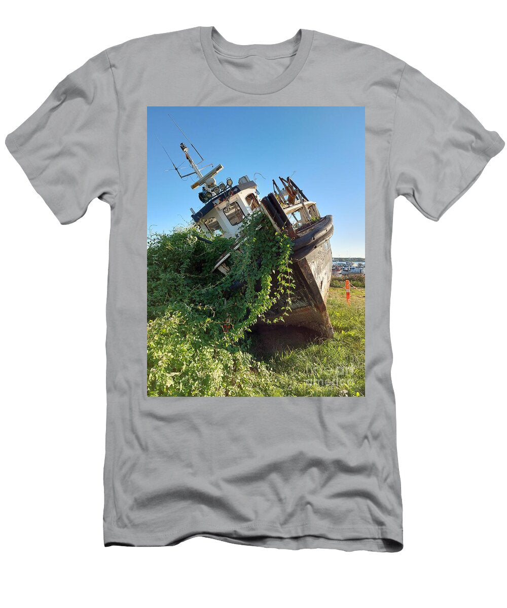 Old Boat in Nakskov Chani Demuijlder T-Shirt