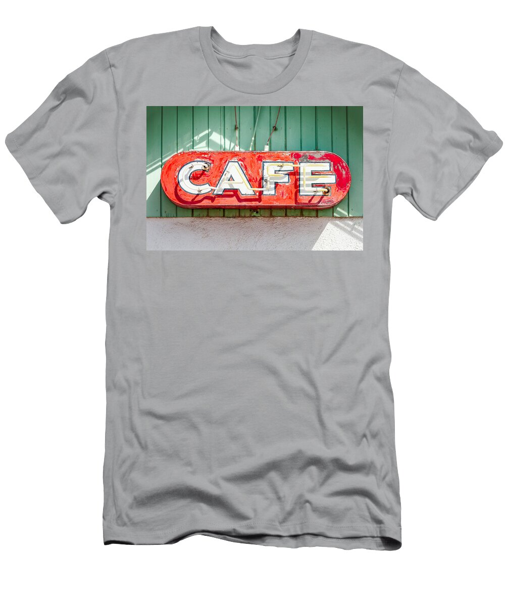 Old Cafe Sign Todd Klassy T-Shirt